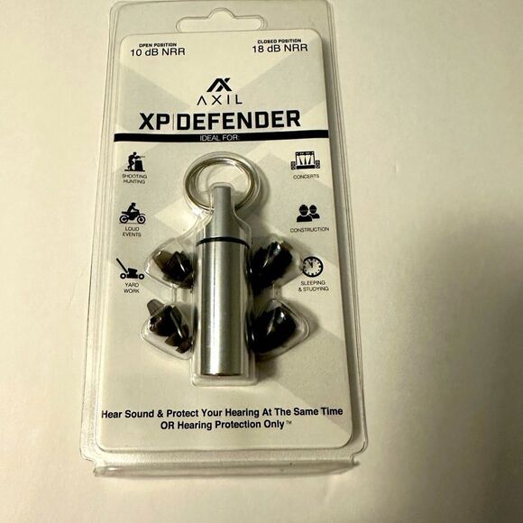 Axil XP Defender Earplugs w/ special valve - Picture 4 of 4